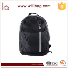 Black Camping Hiking Backpack China Nylon Sport Backpack Bag